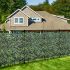 Expandable Artificial Ivy Fence Wall Décor, Faux Dark Ivy Leaf Fence Leaves Hedge Fence Screen Decoration for Home Backyard Garden, 6'x2'