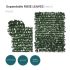 Expandable Artificial Rose Leaf Ivy Privacy Fence Screen Decoration for Backyard Patio Balcony Outdoor Indoor