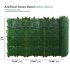 Expandable Artificial Laurel Fence Wall Décor Faux Leaf Privacy Fence Screen Plant Leaves Covering Decoration for Home Backyard Garden, 3'x2'