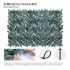 Expandable Artificial Ivy Fence Wall Décor, Faux Dark Ivy Leaf Fence Leaves Hedge Fence Screen Decoration for Home Backyard Garden, 4'x2'