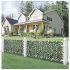 Expandable Artificial Rose Leaf Ivy Privacy Fence Screen Decoration for Backyard Patio Balcony Outdoor Indoor