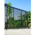 32''H * 94''W 2-Rail Steel Fence